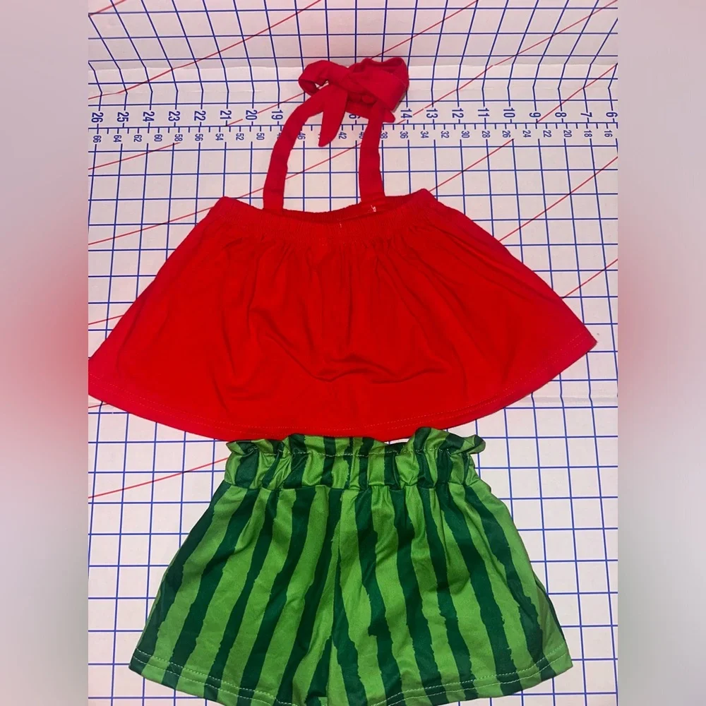 Marie Nicole Watermelon Outfit
